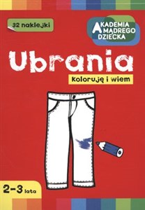 Obrazek Koloruję i wiem Ubrania