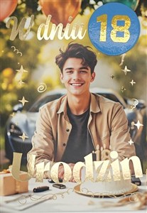 Obrazek Karnet urodziny