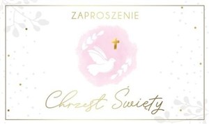 Picture of Zaproszenia Chrzest (10szt)