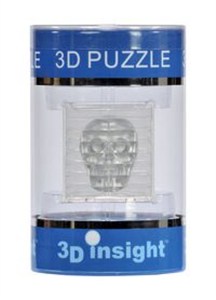 Picture of Puzzle 3D Insight Czaszka srebrna