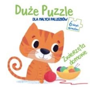 Picture of Duże puzzle dla małych paluszków -Zwierzęta domowe
