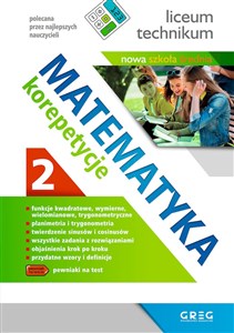 Picture of Matematyka korepetycje Część 2 Liceum technikum