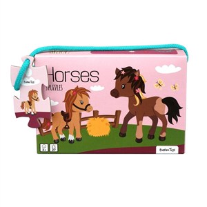 Picture of Puzzle 3 układanki Konie 6, 9, 12el