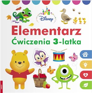 Picture of Disney Maluch Elementarz ćwiczenia 3-latka HOP-1