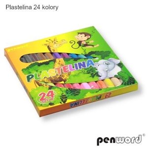 Obrazek Plastelina 24 kolorów