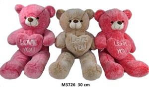 Obrazek Miś z sercem 30cm MIX