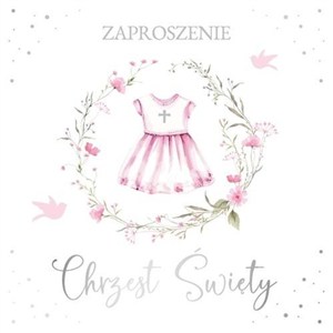 Picture of Zaproszenie Chrzest (10szt)