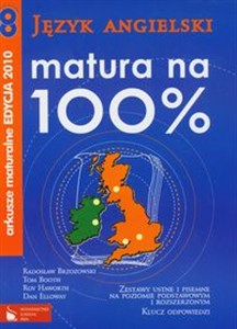 Obrazek Matura na 100% Język angielski Arkusze maturalne 2010 z płytą CD Zestawy ustne i pisemne, poziom podstawowy i rozszerzony. Klucz odpowiedzi