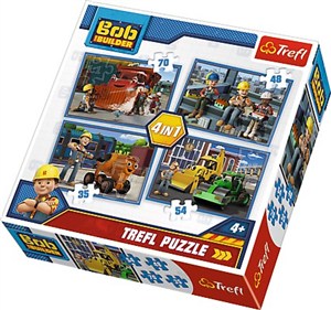 Picture of Puzzle 4w1 Bob Budowniczy