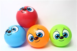 Obrazek Piłka PVC 230 MM - Gapcio