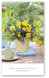 Picture of Kalendarz 2026 reklamowy Bukiety kwiatów