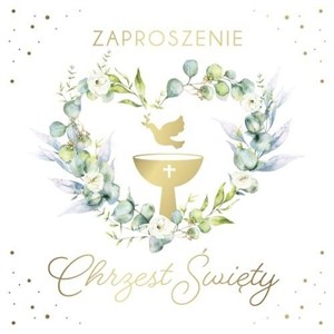 Picture of Zaproszenie Chrzest (10szt)