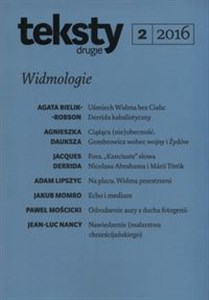 Picture of Teksty drugie 2/2016 Widmologie