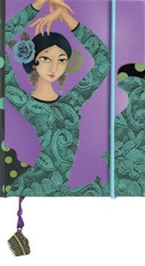 Picture of Notatnik ozdobny 0021-02 FLAMENCO MINI Bulerias