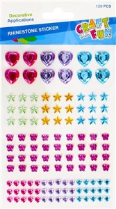 Obrazek Kryształki samoprzylepne 120szt