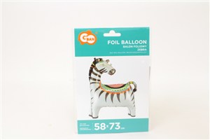 Obrazek Balon foliowy Zebra 58x73cm