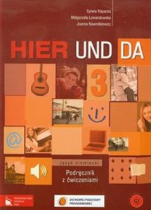 Picture of Hier und da 3 Podręcznik z ćwiczeniami z płytą CD Szkoła ponadgimnazjalna