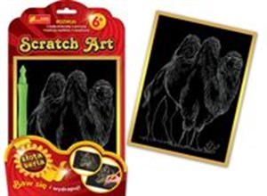 Picture of Scratch Art Wielbłąd