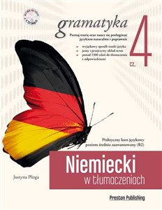 Picture of Niemiecki w tłumaczeniach Gramatyka Część 4 + CD