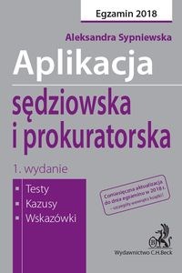 Picture of Aplikacja sędziowska i prokuratorska Egzamin 2018 Testy Kazusy Wskazówki