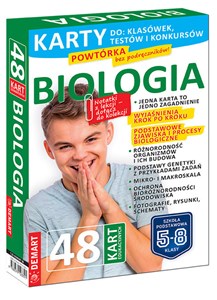 Picture of Biologia Karty edukacyjne Szkoła podstawowa 5-8