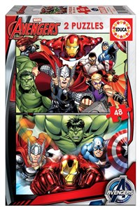 Picture of Puzzle 2x48 Avengers G3