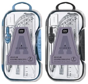 Picture of Zestaw geometryczny w pudełku 7 el. Academy