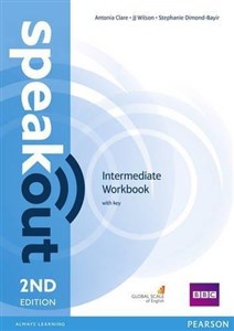Picture of Speakout 2nd Edition Intermediate Workbook with key