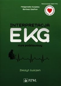 Obrazek Interpretacja EKG Kurs podstawowy Zeszyt ćwiczeń