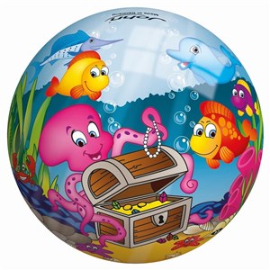 Picture of Winylowa piłka 23 cm Wodny świat