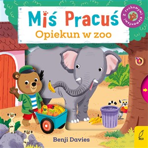 Obrazek Miś Pracuś Opiekun w zoo z ruchomymi elementami