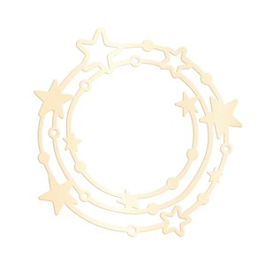 Obrazek Wykrojnik - Wianek z gwiazdkami