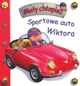 Obrazek Sportowe auto Wiktora. Mały chłopiec
