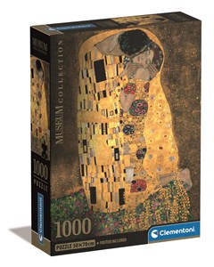 Picture of Puzzle 1000 compact Museum Klimt Pocałunek