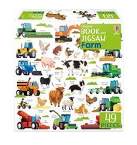 Obrazek Usborne Book and Jigsaw Farm