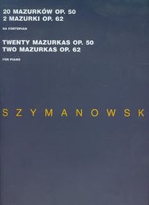 Picture of 20 Mazurków op 50  2 Mazurki op 62 na fortepian