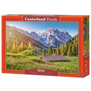 Picture of Puzzle 500 Summer in the Alps