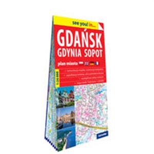Obrazek Gdańsk, Gdynia, Sopot papierowy plan miasta 1:26 000