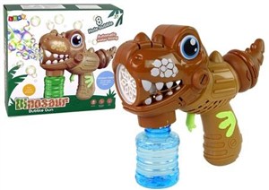 Picture of Maszynka do baniek mydlanych dinozaur brązowy