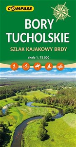Picture of Bory Tucholskie. Szlak kajakowy Brdy 1:75 000