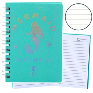Obrazek Notatnik A6/80K linia Syrenka turkusowy