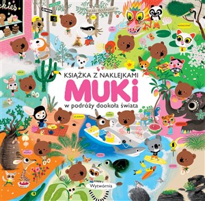 Picture of Muki w podróży dookoła świata Książka z naklejkami