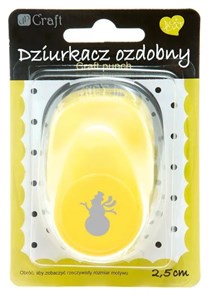 Picture of Dziurkacz ozdobny Bałwanek 2 2,5cm