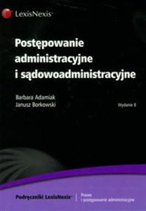 Picture of Postępowanie administracyjne i sądowoadministracyjne