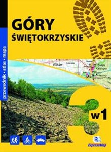 Obrazek Góry Świętokrzyskie Przewodnik, atlas i mapa