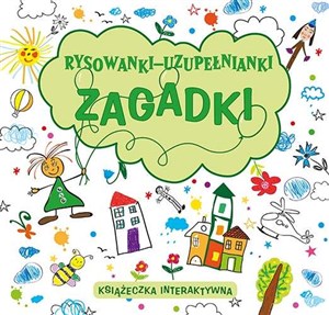 Picture of Rysowanki-uzupełnianki Zagadki Książeczka interaktywna
