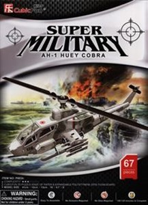 Obrazek Puzzle 3D AH-1 Huey Cobra