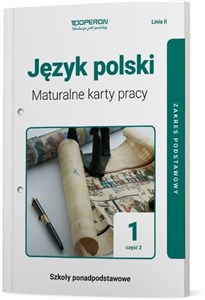 Picture of J. polski LO 1 Maturalne karty pracy ZP cz.2 2019