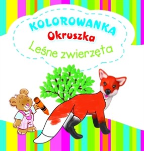 Obrazek Leśne zwierzęta. Kolorowanka Okruszka
