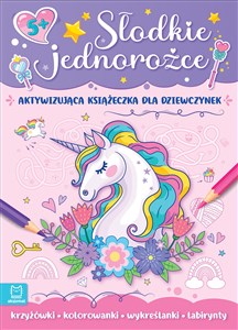 Picture of Słodkie jednorożce Aktywizująca książeczka dla dziewczynek